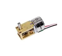 RUAJOGYNVM 15MM 7-Type L-Type Speed Reduction Stepper Electronic Starter DC 5V 2-Phase 4-Wire Full Metal Gearbox Worm Gear A Ratio 21