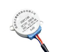 RUAJOGYNVM 35BYJ46 Four Phase Five Wire 35-Step Gear Electronic Starter Dc12V Stepper Electronic Starter Low Noise High Forward and Reverse Gear Electronic Starter
