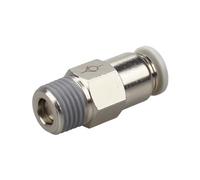 RUAJOGYNVM 4mm 6mm 8mm 10mm M5 1/8" 1/4" 3/8" 1/2" Brass Pneumatic Check Valve One Way Non-Return Valve Qucik Pipe Fitting(CVPC-B,4mm-BSP1I8)