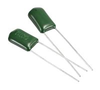 RUAJOGYNVM 50 Pcs Metallized Polypropylene Film Capacitor, 270pF 100V 5% Metallized Polyester Film Capacitor Bulk, Electronic Component Assortment Kit for DIY Circuit Device, Green
