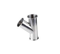 RUAJOGYNVM - Adaptador de conector de tubería tipo Y de acero inoxidable 304 (casquillo de 102 mm OD 119)