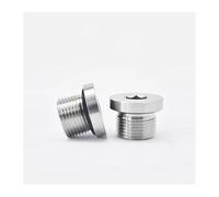 RUAJOGYNVM (BSPP1.5) - Rosca macho métrica de acero inoxidable 304 hexagonal ED tapa de sellado anillo de sellado de brida conector adaptador de tubería