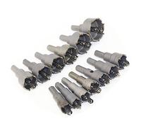 RUAJOGYNVM Core Drill Bit Carbide Steel 15-100mm Hole Saw Cutter Bit for Stainless Steel Plate Iron Metal Cutting Drilling Power Tools 1Pcs (Size : 33mm) RUAJOGYNVM