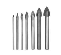 RUAJOGYNVM Drill Bit Carbide Tip Drill Bit Cut Tool for Ceramic/Tile/Marble/Mirror Glass 7Pcs RUAJOGYNVM