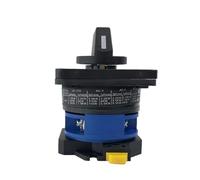 RUAJOGYNVM LW28 YMW26 LW26-32/1DIN Rail Mounted Changeover Rotary CAM Switch 690V 32A 1 Pole Selector Silver Control Electronic Starter(0-1)