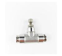 RUAJOGYNVM RUAJOGYNVM - Conector rápido neumático de acero inoxidable 304, válvula limitadora de flujo reguladora de velocidad de 4 a 12 mm