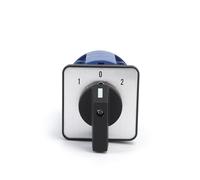 RUAJOGYNVM SZW26/LW26-63 63A 660V ON Off ON Ganrator Rotary Change Over CAM Switch 1/2/3/4 Phases 4/8/12/16 Terminals(63A D404.4)