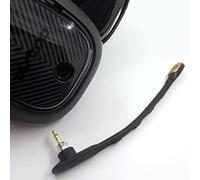 RuanHongYi Micrófono de audífonos, micrófono Boom para juegos, reemplazo de micrófono, micrófono desmontable, para auriculares Logitech Astro A40 para juegos
