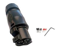 RUANI Conector fotovoltaico impermeable IP68 4000 V 40 A para la fotovoltaica solar Kit de protección paralela del panel LY01-Femmina