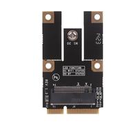 Ruarby Adaptador convertidor M.2 a PCIE para AX200 9260 8265 BCM94352Z DW1560 Wifi Bluetooth compatible con tarjeta adaptadora