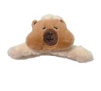 Ruarby Adorkable Capybaras - Diadema peluda para bailes de graduación, cumpleaños, divertida, con clip para el pelo