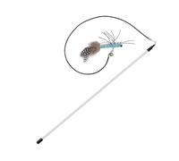 Ruarby Divertidos postes de juguete para gatos, varilla acrílica, varita de inteligencia para jugar interactivamente con gatitos que atraen a mascotas