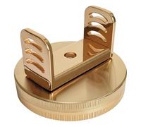 Ruarby Estante de almacenamiento de carretes de pesca con construcciones de aleaciones de cobre para entusiastas del carrete, soporte organizador de cañas