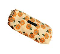 Ruarby Estuche multiusos de pana de gran capacidad, con cremallera, bolsa de maquillaje para niñas y mujeres, viajes diarios, Mi Meihua