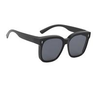 Ruarby Gafas de sol polarizadas cuadradas con montura ligera, versátiles para estilo de vida activo y ocio, para mujer, sombra de gran tamaño, g