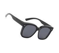 Ruarby Gafas de sol polarizadas cuadradas con montura ligera, versátiles para estilo de vida activo y ocio, para mujer, sombra de gran tamaño, h