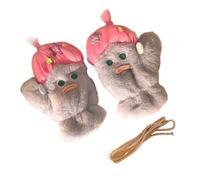 Ruarby Guantes térmicos cálidos de moda con dibujos animados elegantes para clima frío, invierno, ciclismo, esquí, escalada, dibujos animados para niños