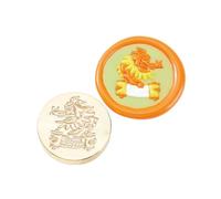 Ruarby Sello de cera de animales, serie de dragones de dibujos animados, sellado para invitaciones de boda, tarjetas de felicitación, álbumes de recortes, sobre de dragón, para decoración de sobres