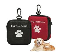 RUAVOEY 2 bolsas impermeables para premios para perros, para pre mios para entrenamiento canino, dispensador de bo lsas para excrementos integrado, bols as para prem ios manos libres