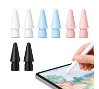 RUAVOEY Puntas de Repuesto Altamente Sensibles para A-pple Pencil 2da Generación/1ra Generación/USB C/Pro Pencil,8 Unidades