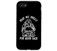 Rub My Belly For Good Luck - Camiseta Divertida con Texto en inglés Buda Carcasa para iPhone SE (2020) / 7/8