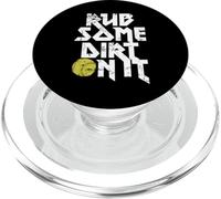 Rub Some Dirt On It Gráfico de softball PopSockets PopGrip para MagSafe