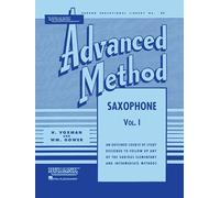 Rubank Advanced Method - Saxophone Vol. 1 (Rubank Educational Library) (Rubank Educational Library, 93)