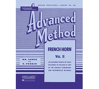 Rubank Advanced Method Vol. II - F Horn - Book