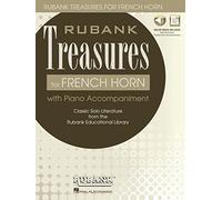 Rubank Treasures for French Horn: Book with Online Audio (Stream or Download