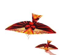 Rubber Band Powered Bird, Flying Toy Airplane, Durable Wooden Wings, Elastic Propulsion Design, Outdoor Play for Kids Ages 3+, 18.5x13.58 Inches, Multicolor, 1 Piece