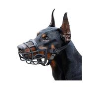 Rubber Basket Large Dog Breathable Basket Muzzle for Large Dog Bites And Most Dogs A Sense Of Security, Size: S Tw