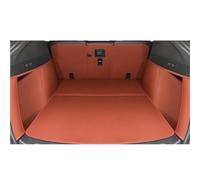 Rubber Boot Mat Non Slip Protective Mat Alfombrillas Maletero De Coche para Tesla para Model Y 3 SX 6 Plazas Detalles Interiores Accesorios(Brown,Model Y 2025)