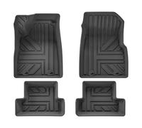 Rubber Boot Mat Non Slip Protective Mat Esteras Maletero Alfombrilla Revestimiento Delantero Trasero Clima Alfombrillas para Mini para Cooper SE 2025 2024(Floor Mat)