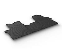 Rubber Car Mats-Set de alfombras de goma para Traffic/ Viv más Clips de montaje TK perfil, 3 unidades