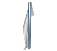 Rubber cover sheet with protective insulation, transparent