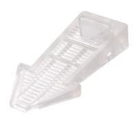 Rubber Door Stopper - Heavy-Duty Floor Door Stop Wedge | No-Drill Anti-Slip Doors Blocking Tool for Home, Office, and Garage, Reusable Security Stopper for All Floor Types Including Tile, Wood, Car