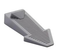 Rubber Door Stopper - Heavy-Duty Floor Door Stop Wedge | No-Drill Anti-Slip Doors Blocking Tool for Home, Office, and Garage, Reusable Security Stopper for All Floor Types Including Tile, Wood, Car