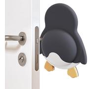 Rubber Door Stopper, Silent Wall Protector, 2.95x3.54in Cartoon Animal Design, Anti-Collision Cushion, Authentic Soft Material, Home Door Protectors for Apartment, Bathroom