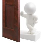 Rubber Doorstop - Animal Character Guard, Flexible Absorbing Block with Colorful Silicone Finish, Multi Floor Protector, Ideal for Apartment Security and Workplace Room Entrances