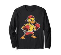 Rubber Duck Boxing Fighter Cute Animal Toy Sports Champion Manga Larga