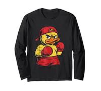 Rubber Duck Boxing Fighter Cute Animal Toy Sports Champion Manga Larga