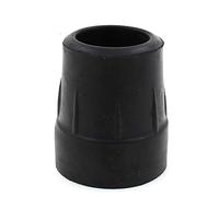 RUBBER FERRULES 25mm 1 HEAVY DUTY - BLACK : QUANTITY 2 ITEMS by Lifes Wonderful
