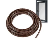 Rubber Glass Retainer, 8m Adhesive Retaining Clear Tools. Adhesive Glass Fixing Strip Seal Retaining Tool, Strong Grip Window Door Cabinet Installation Support for Home Indoor Woodworking Repair