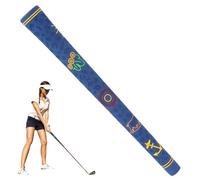 Rubber Golf Grips - High Traction Shock-Absorbing, Non-Slip Golf Grip | Durable Iron Club Grip for Golfers, Comfortable Rubber ?olf Handle, Training and Playing Accessory for Men Women