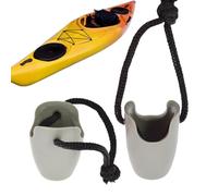 Rubber Kayak Plugs - 2 Pack Boat Drain Hole Replacement Stopper Set