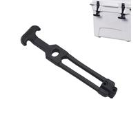 Rubber Latch - Cooler Latches T-Handle Hood Catch, Multi-Purpose Flexible Draw Latches With Brackets, Safety Lock Closure For Tool Cabinet, Vehicle, Engine Hood, Industrial And Outdoor Applications,