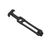 Rubber Latch, T Handle Catch, Tool Cabinet Lock, Hood Safety Clamp, Flexible Draw Fastener, Interactive Vehicle Engine Secure Kit, Cooler Replacement Hardware Mounting Repair Set, Black