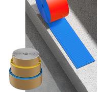 Rubber Stair Nosing, Self Adhesive Stair Edge Protector, Staircase Anti-slip Strips, Cuttable And Waterproof, Safety Step Trim For Tile Wood Metal Stair(Blue,W:10cmxL:4m)