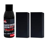 Rubber Trim Restorer, Auto Scratch Remover, 5.51x2.36x4.92 Inches Car Restorer with Protective Coating, Polymer Renew Solution, Vehicle Care with Long Lasting Effect, Trim Restorers for SUV and Truck