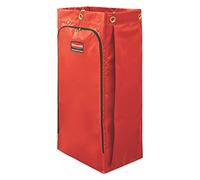 Rubbermaid Commercial 1966882 - Bolsa para carrito de limpieza (34 galones), color rojo